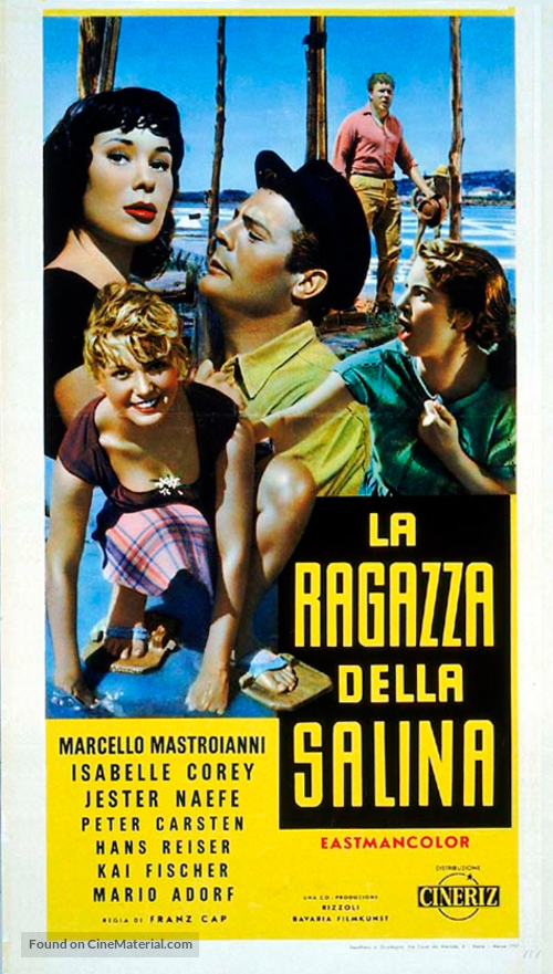 La ragazza della salina - Italian Movie Poster
