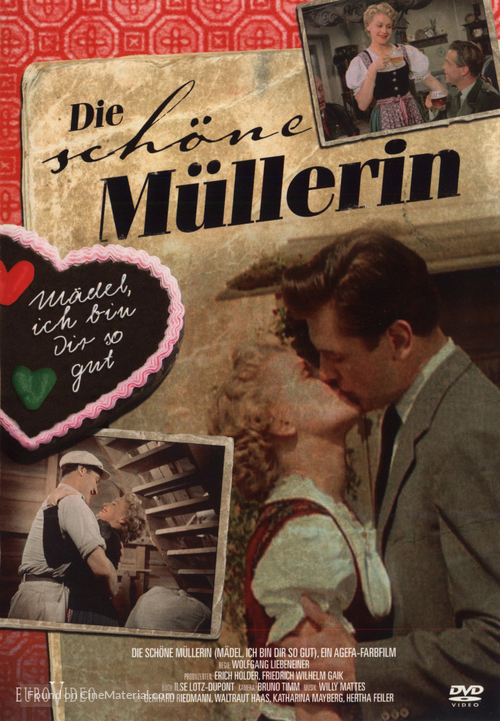 Die sch&ouml;ne M&uuml;llerin - German DVD movie cover