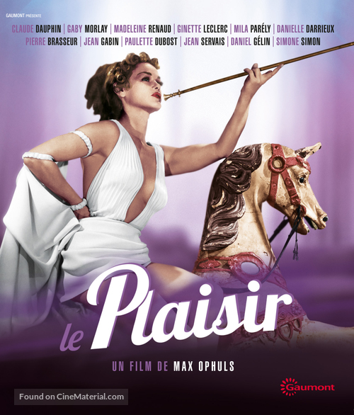 Le plaisir - French Blu-Ray movie cover