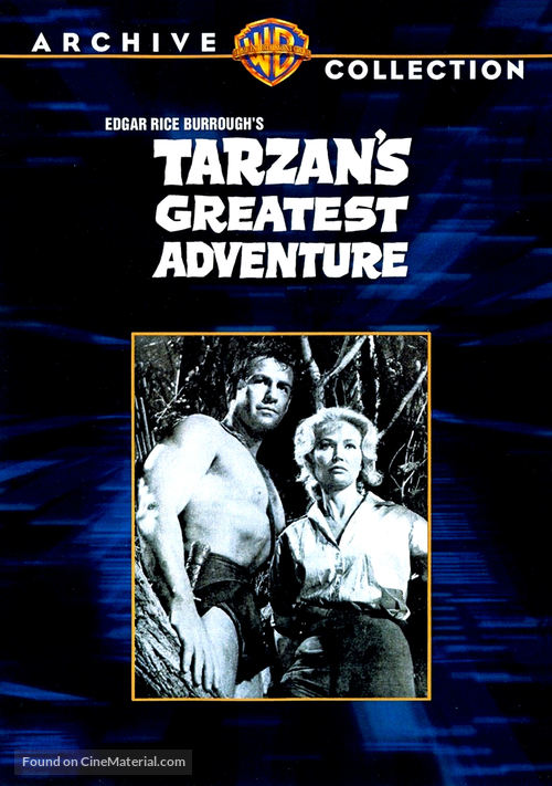 Tarzan&#039;s Greatest Adventure - DVD movie cover