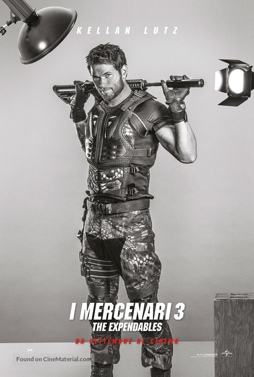 The Expendables 3 - Italian Movie Poster