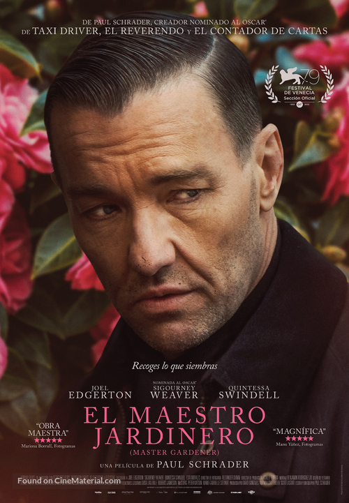 Master Gardener - Spanish Movie Poster