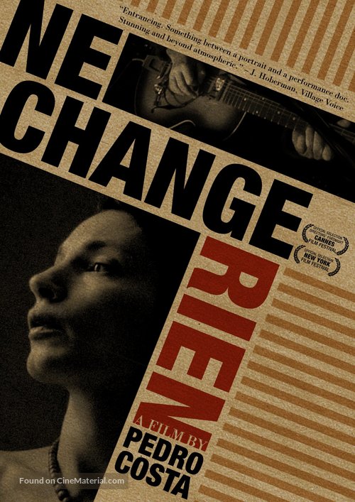 Ne change rien - Movie Cover