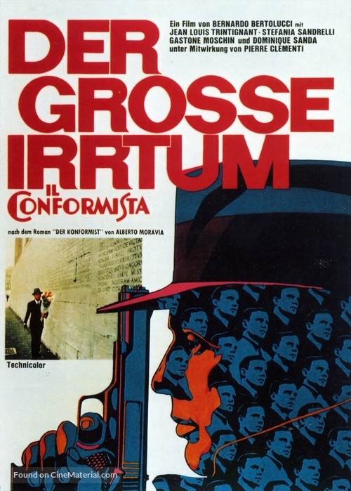 Il conformista - German Movie Poster