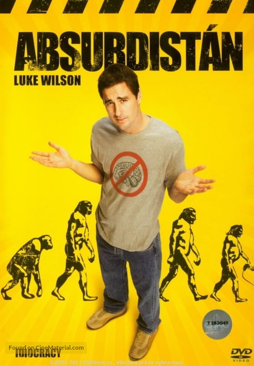 Idiocracy - Czech DVD movie cover