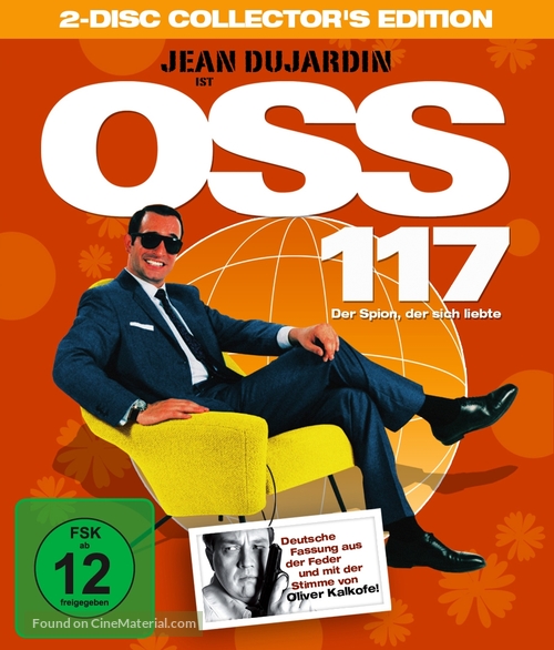 OSS 117: Le Caire nid d&#039;espions - German Blu-Ray movie cover