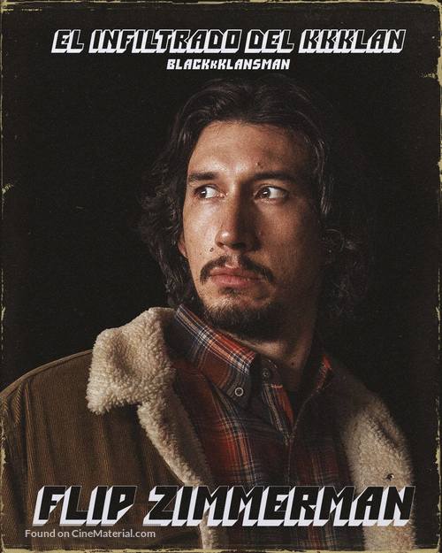 BlacKkKlansman - Argentinian Movie Poster