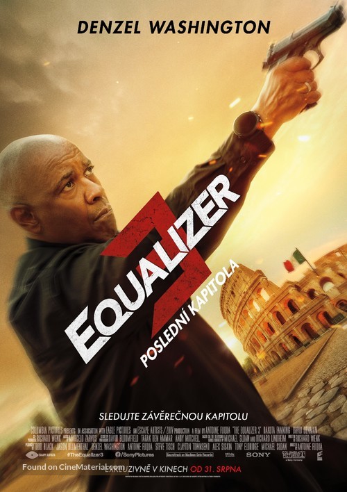 The Equalizer 3 - Czech Movie Poster