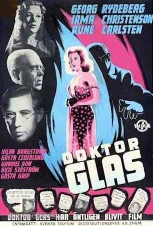 Doktor Glas - Swedish Movie Poster