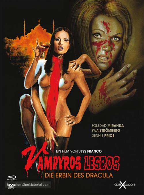 Vampiros lesbos - Austrian Blu-Ray movie cover