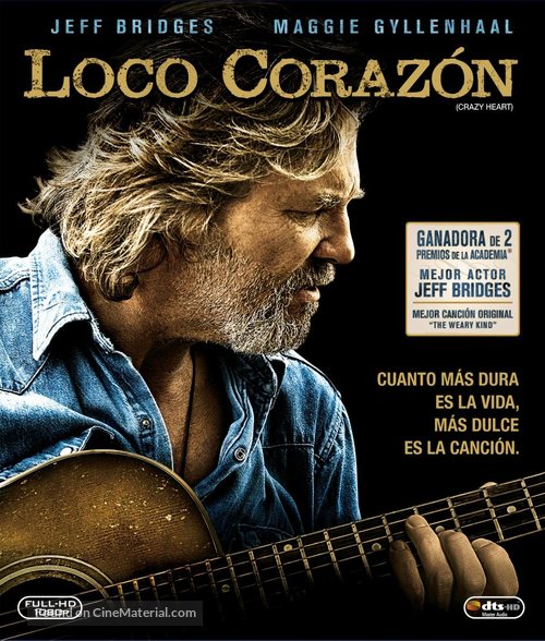 Crazy Heart - Argentinian Blu-Ray movie cover