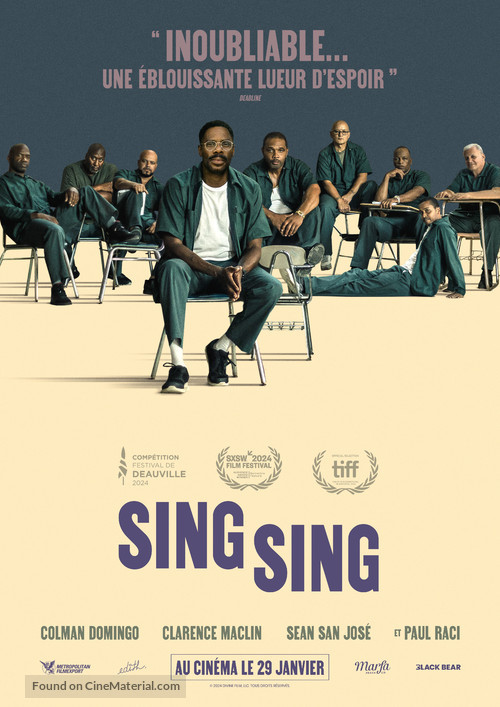 Sing Sing - French Movie Poster