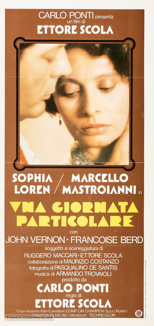 Una giornata particolare - Italian Movie Poster