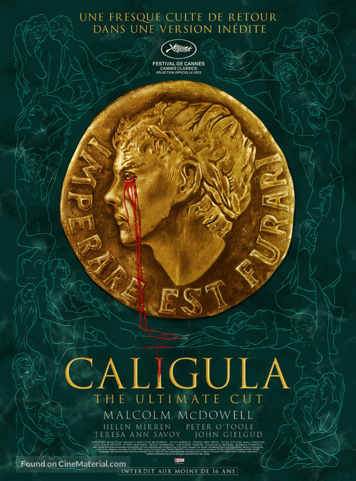 Caligula: The Ultimate Cut - French Movie Poster