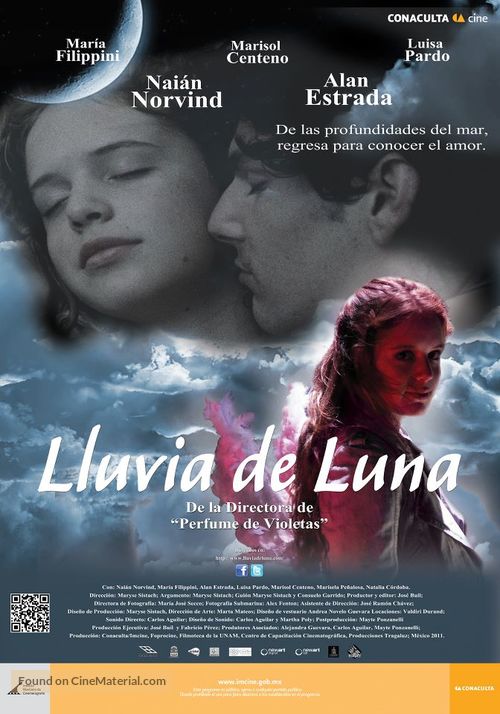 Lluvia de Luna - Mexican Movie Poster