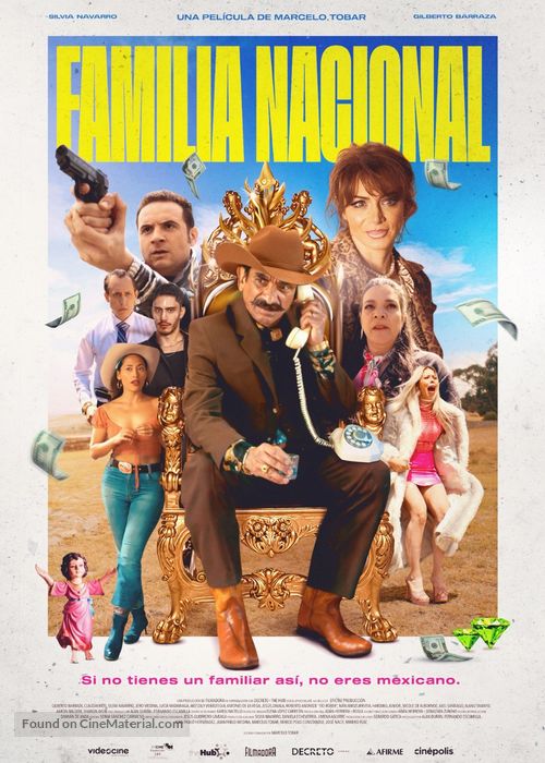 Familia Nacional - Mexican Movie Poster