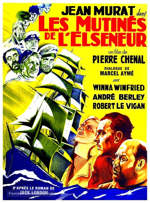 Les mutin&eacute;s de l&#039;Elseneur - French Movie Poster