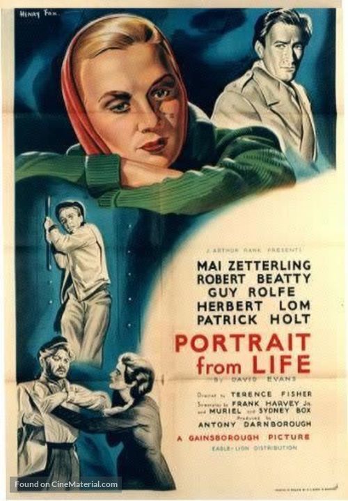 Portrait from Life - British Movie Poster