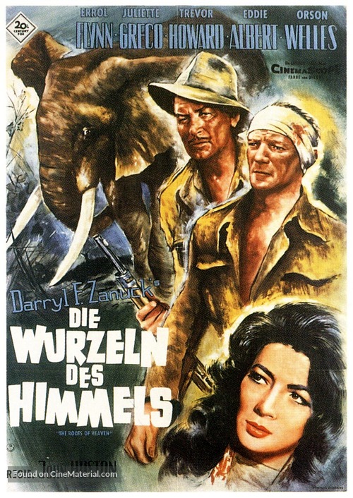 The Roots of Heaven - German Movie Poster