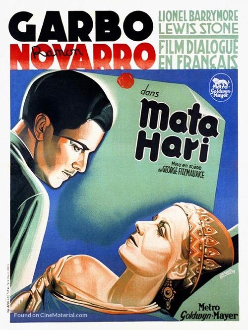 Mata Hari - French Movie Poster