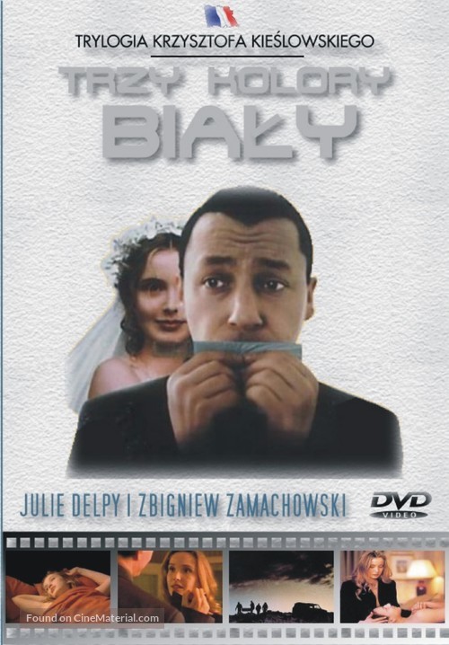 Trois couleurs: Blanc - Polish DVD movie cover