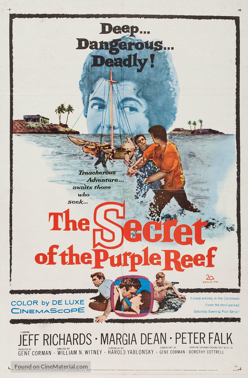 The Secret of the Purple Reef - Movie Poster