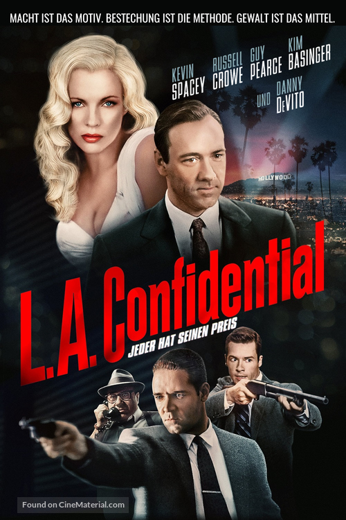 L.A. Confidential - German Movie Cover