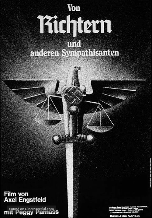 Von Richtern und anderen Sympathisanten - German Movie Poster