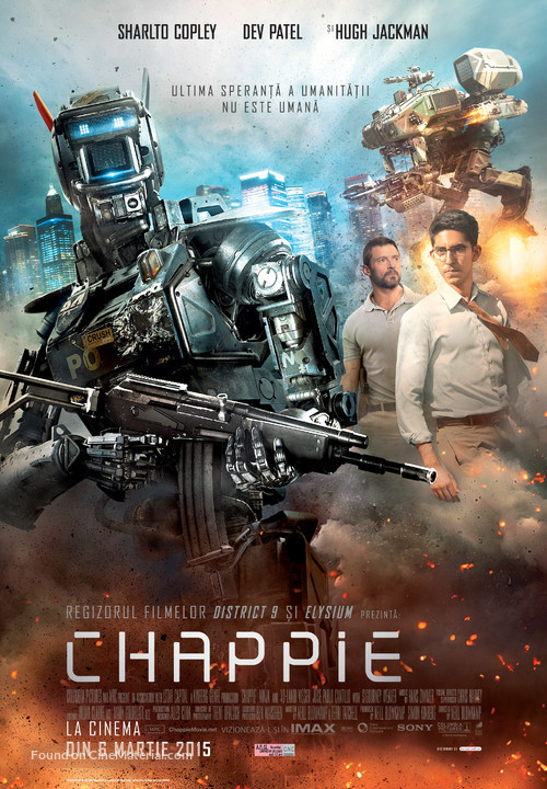 Chappie - Romanian Movie Poster