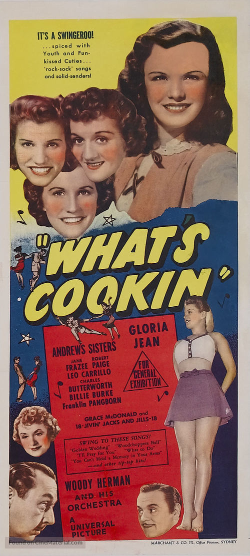 What&#039;s Cookin&#039;? - Australian Movie Poster