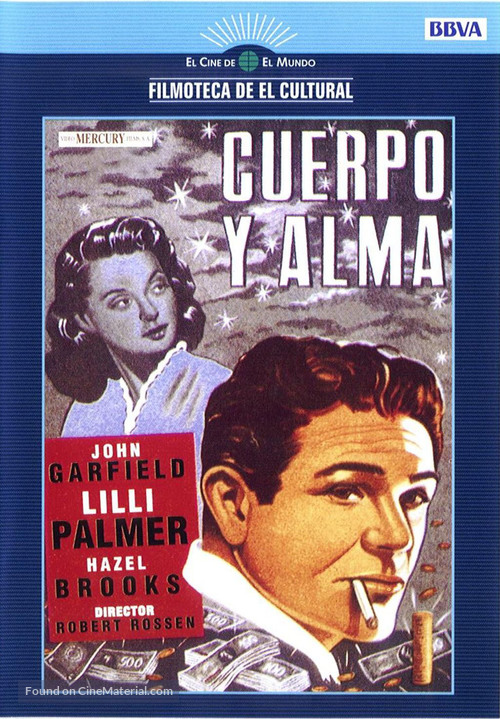 Body and Soul - Spanish DVD movie cover
