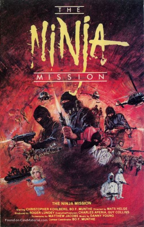 The Ninja Mission - Swedish Movie Cover