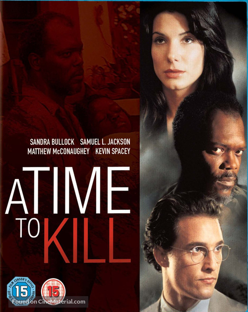 A Time to Kill - British Blu-Ray movie cover