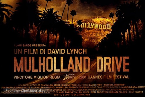Mulholland Dr. - Italian Movie Poster