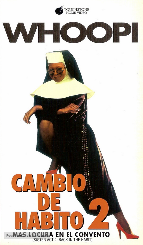 Sister Act 2: Back in the Habit - Argentinian VHS movie cover