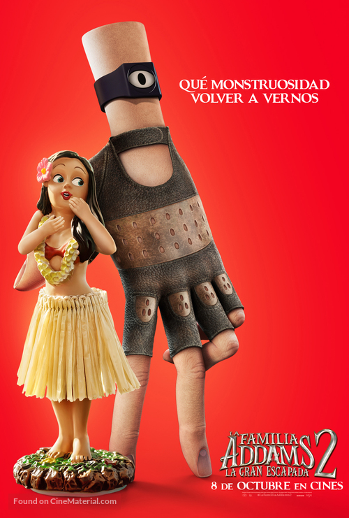 The Addams Family 2 - Spanish Movie Poster