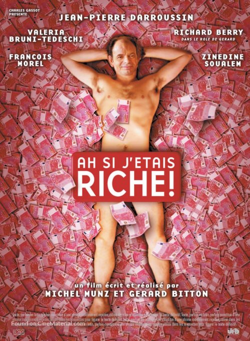 Ah! Si j&#039;&eacute;tais riche - French poster