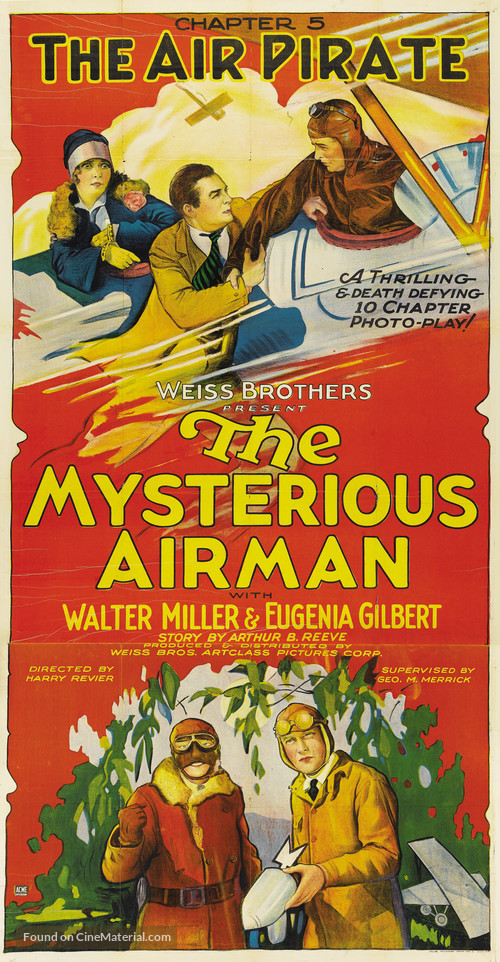 The Mysterious Airman - Movie Poster