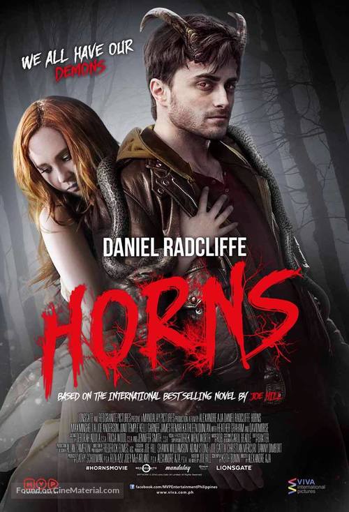 Horns - Philippine Movie Poster