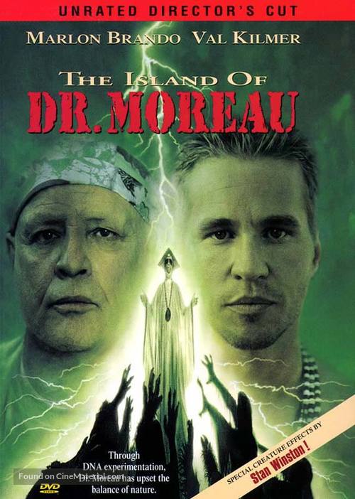 The Island of Dr. Moreau - DVD movie cover