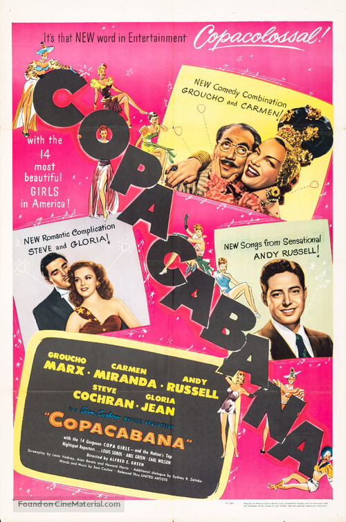 Copacabana - Movie Poster
