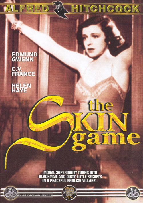 The Skin Game - British DVD movie cover