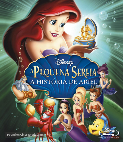 The Little Mermaid: Ariel&#039;s Beginning - Brazilian Movie Cover