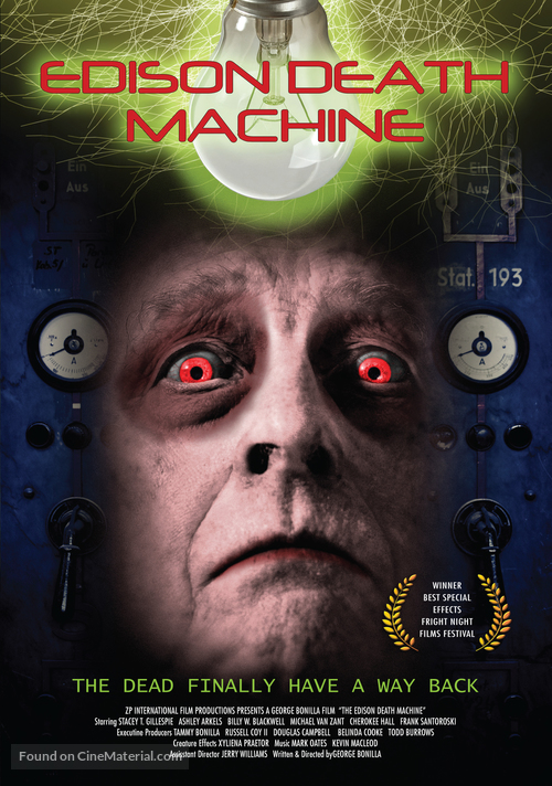 The Edison Death Machine - DVD movie cover