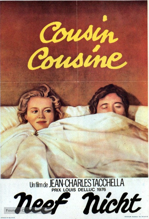Cousin cousine - Belgian Movie Poster