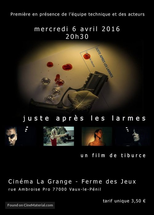 Juste apr&egrave;s les larmes - French Movie Poster