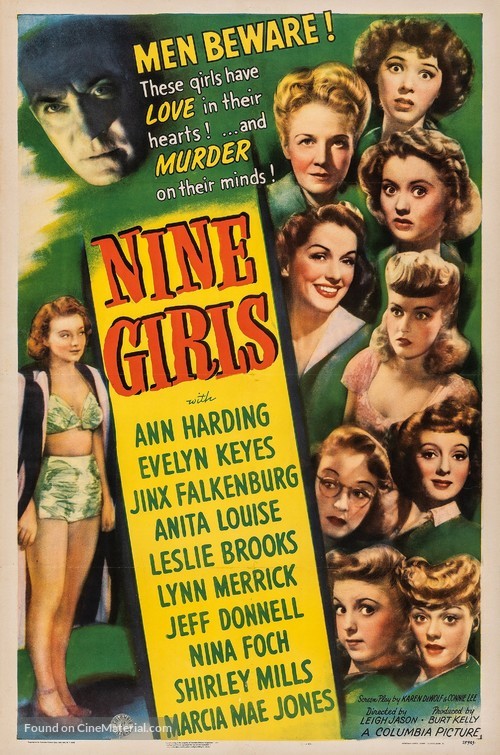 Nine Girls - Movie Poster
