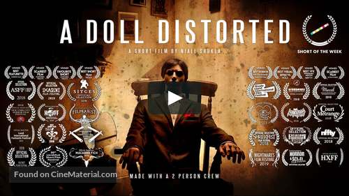 A Doll Distorted - British Movie Poster