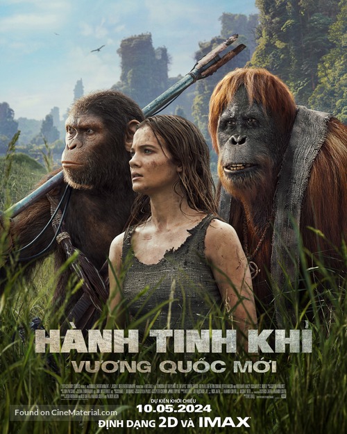 Kingdom of the Planet of the Apes - Vietnamese Movie Poster