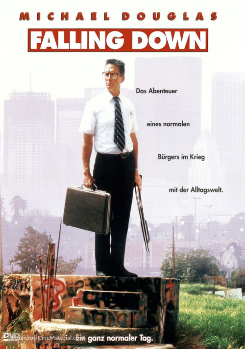 Falling Down - German DVD movie cover